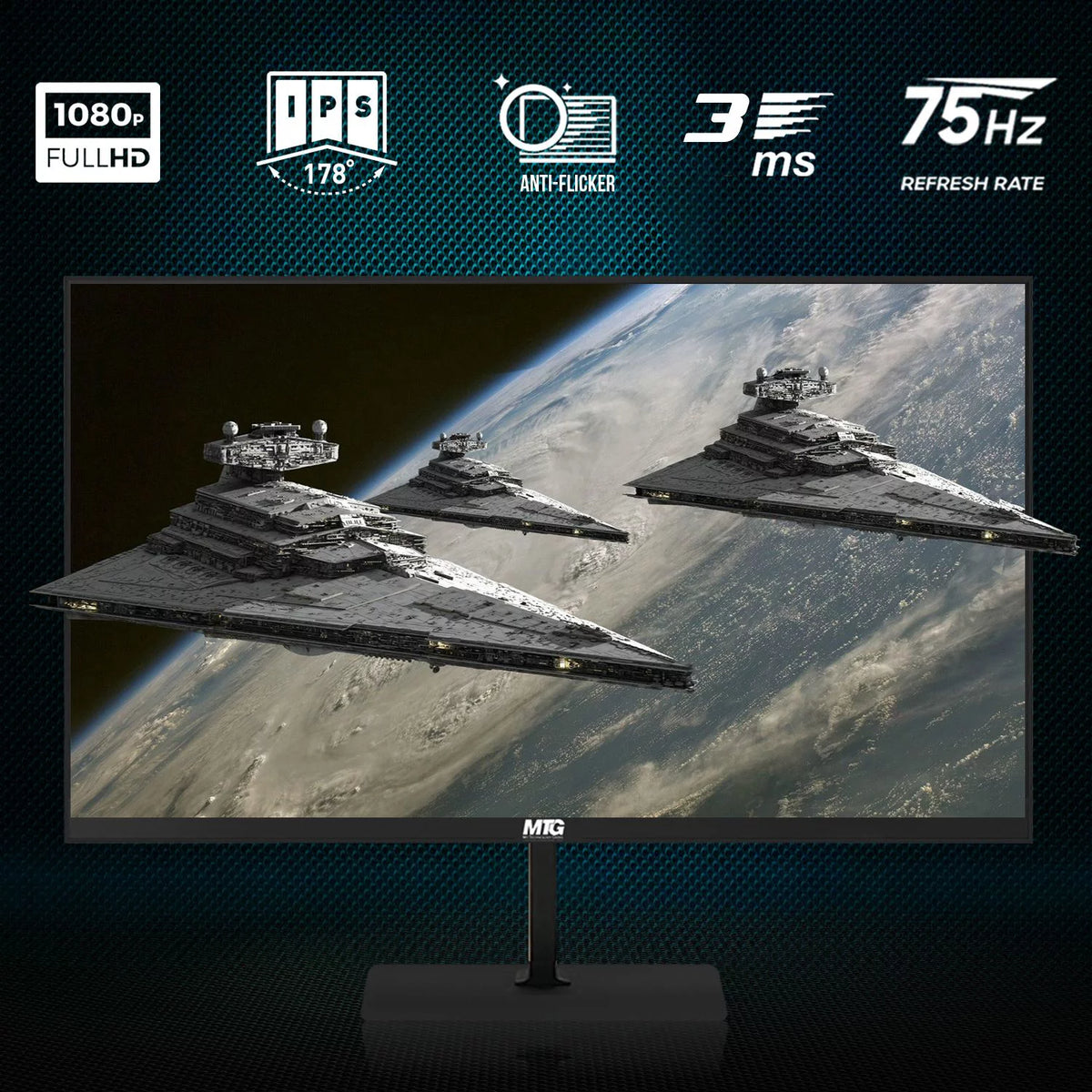 Restored Gaming Desktop PC, Intel Core i5 4th Gen, GT 1030 Graphics, 16GB RAM, 1TB SSD, 24 Inch Dual Monitor, RGB Keyboard Mouse, Speaker, Webcam, Win 10 Pro (Refurbished) V809853