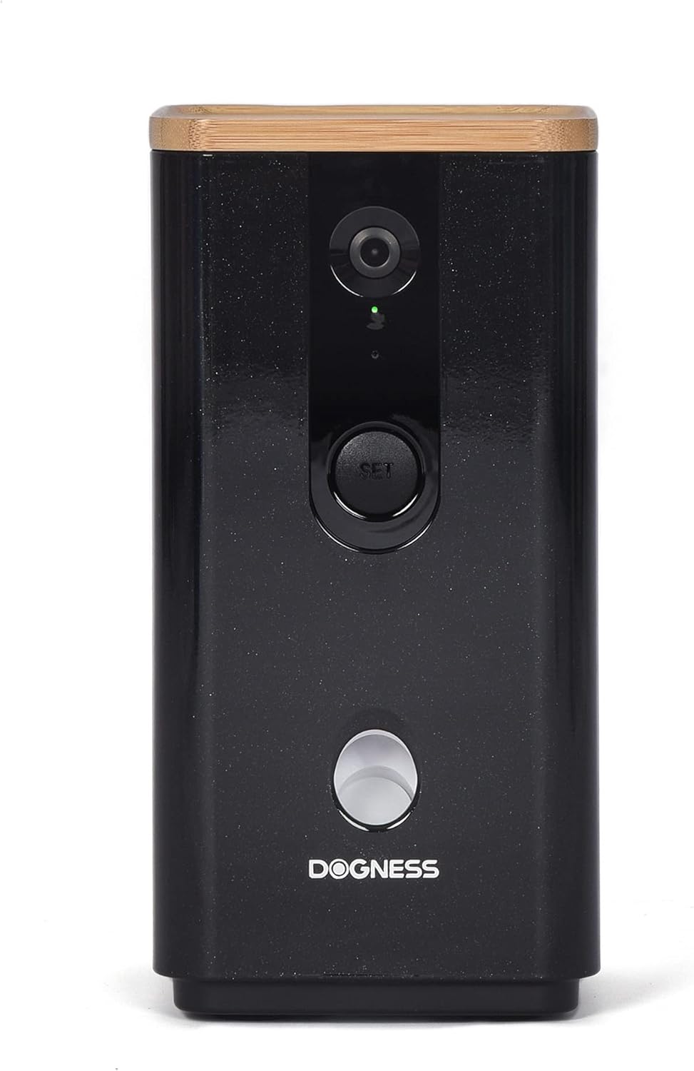 Wi-Fi Pet Camera with Treat Dispenser, 1080P HD, 2-Way Audio, Night Vision, Black H38863