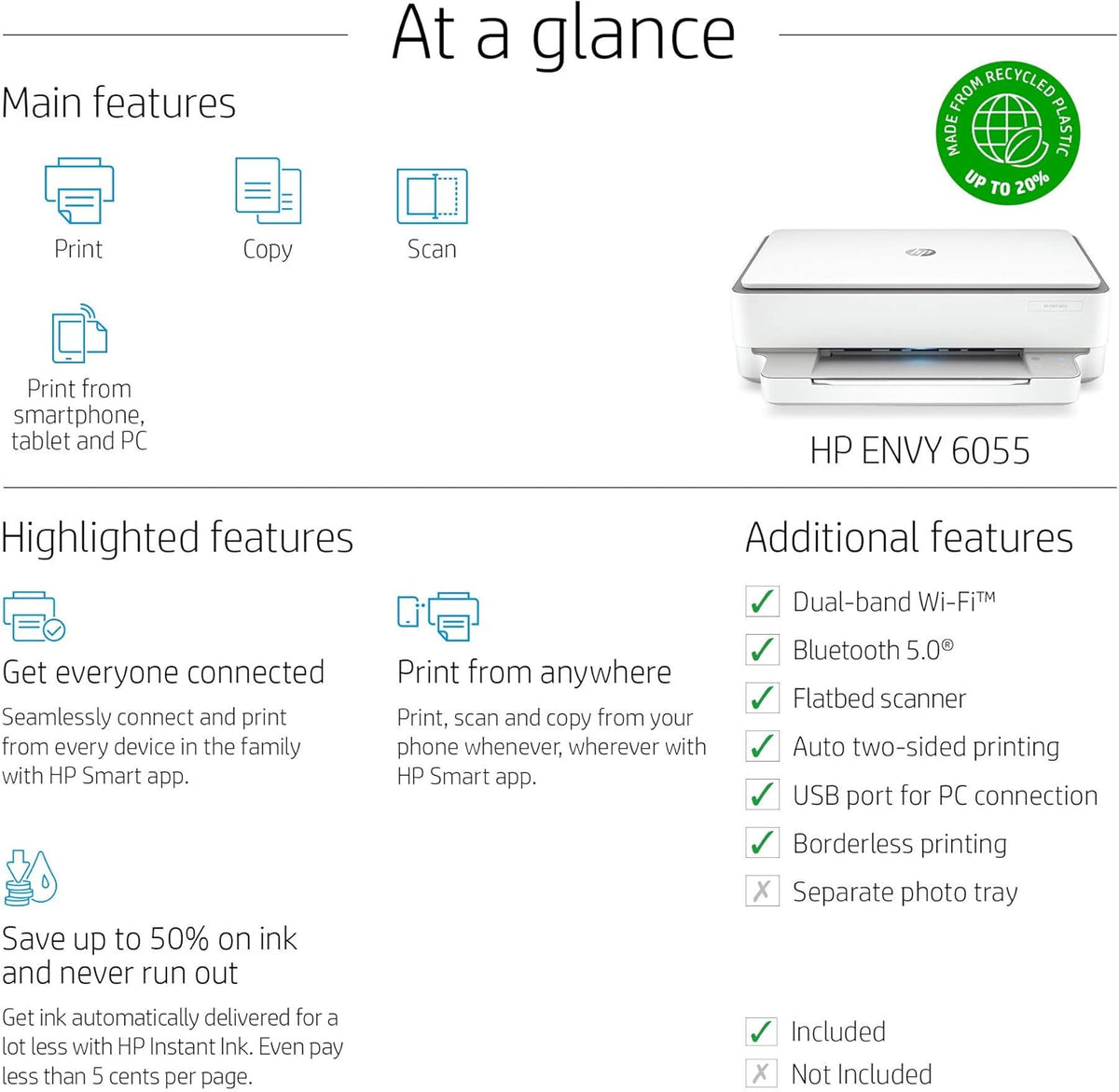 Wireless All-in-One Printer X411