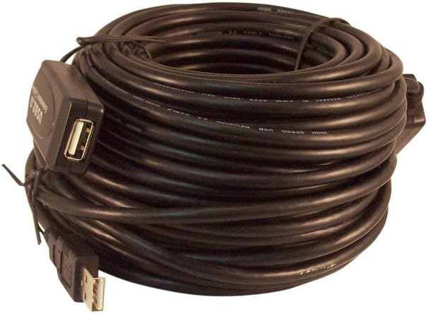 80 Foot USB 2.0 Active Extension Repeater Cable T416157
