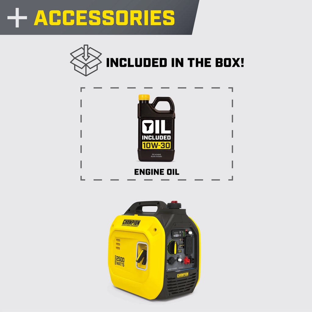 2500-Watt Ultralight Gasoline Portable Inverter Generator Z750