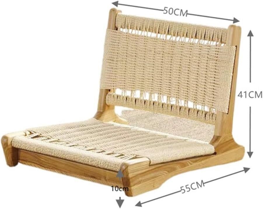 Straw Rattan Tatami Chair N71672
