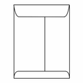White 10 inch x 13 inch Open End Catalog Envelopes V905742