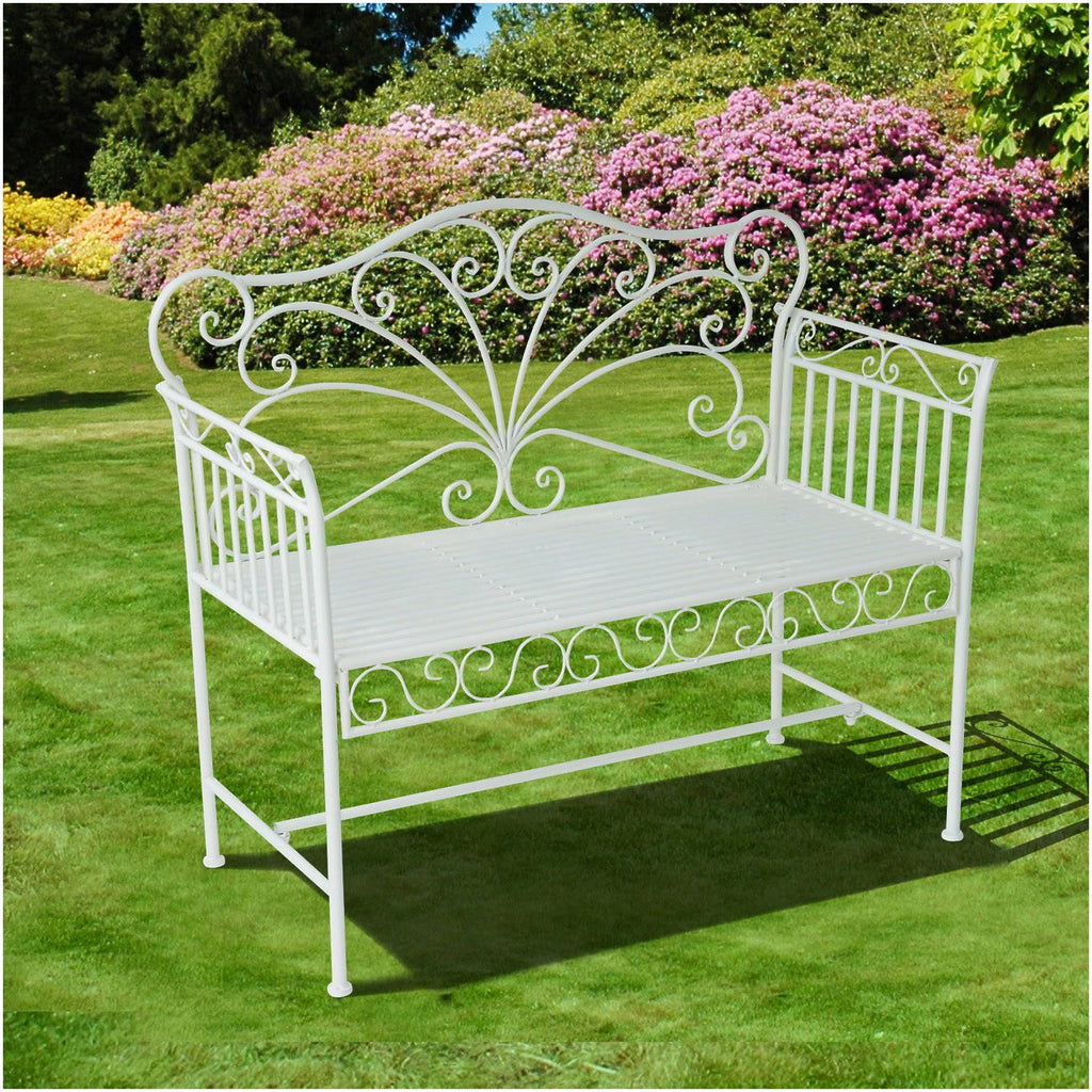 Cast Iron Outdoor Garden Bench F736859