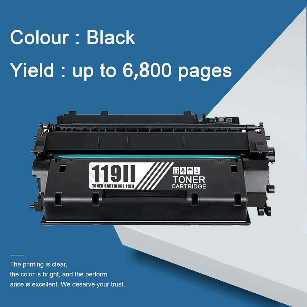 Black 2-Pack High Yield Toner Cartridge E5758