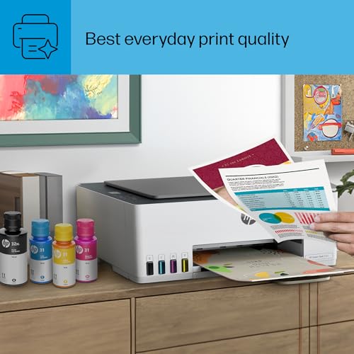 White Wireless All-in-One Ink-Tank Printer L46266