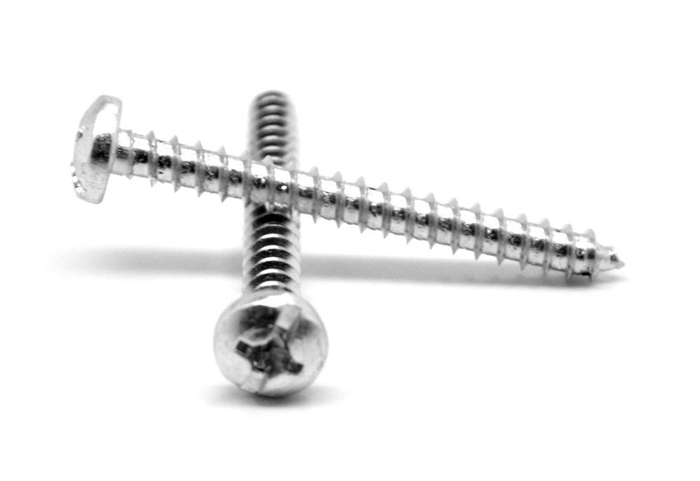 Sheet Metal Screw Pan Head Type A Low Carbon Steel Zinc Plated R22350