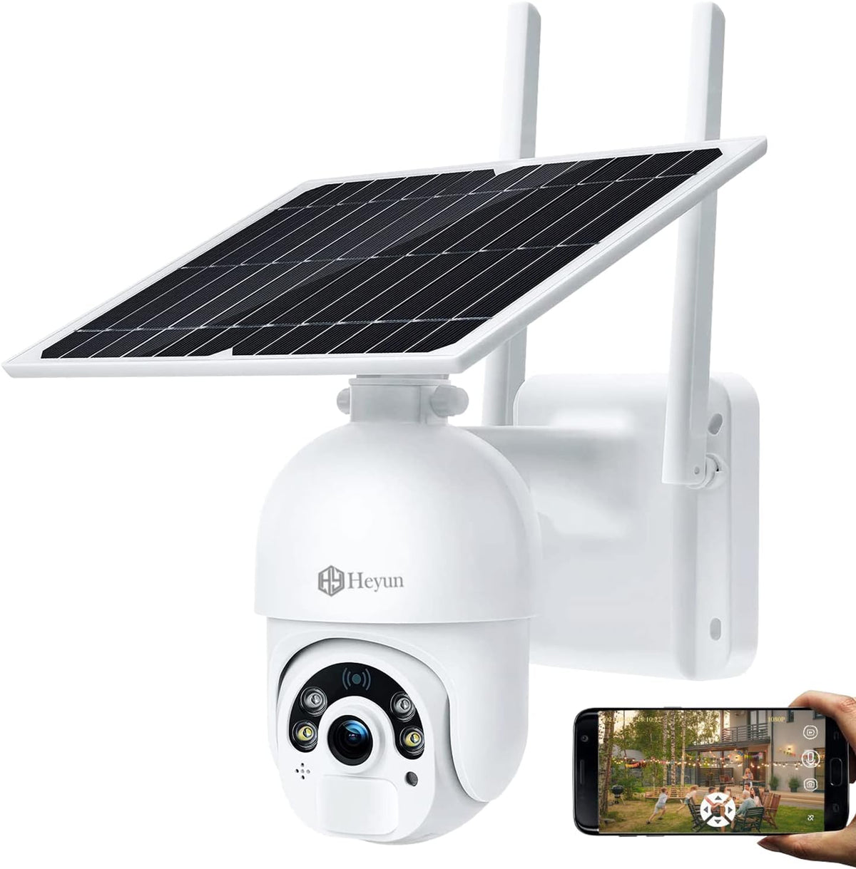 Wireless Outdoor Security Cameras with Color Night Vision Z26136