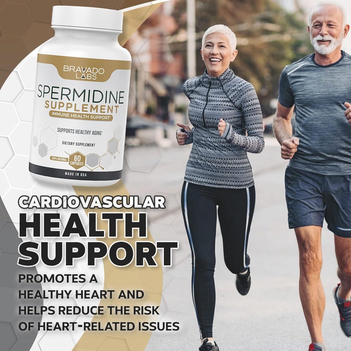 Spermidine Supplement - Wheat Germ Extract with Thiamine - 60 ct W910