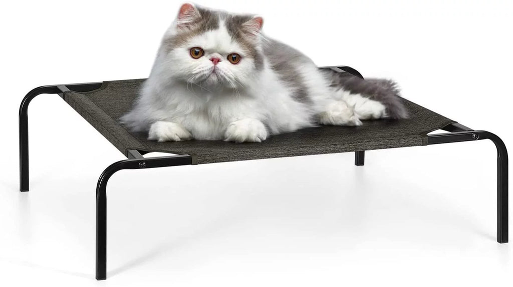 Elevated Pet Bed Raised Cat Cot Cooling Dog Bed Waterproof Chew Proof A457378