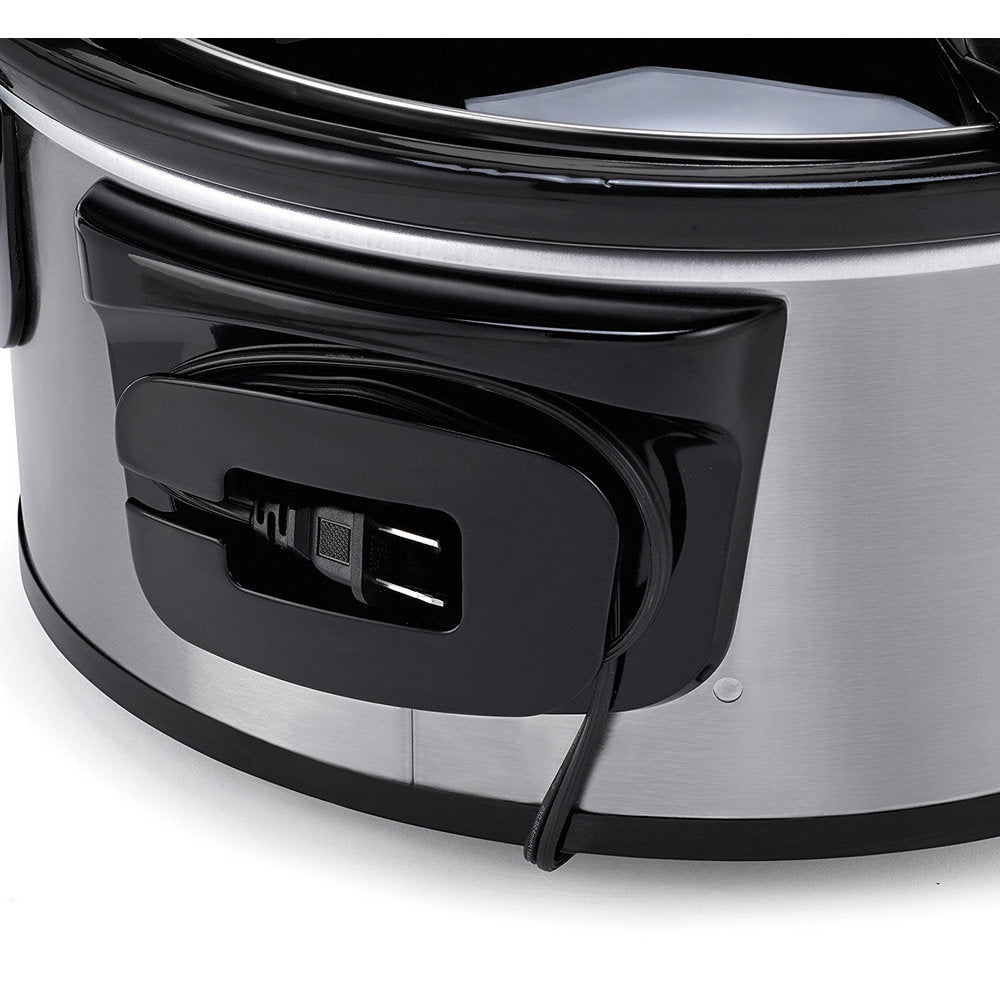 6 Quart Stainless Steel Slow Cooker W946