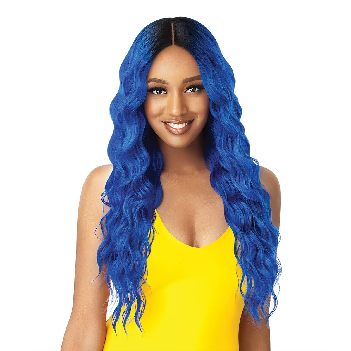 Synthetic Lace Part Wig X16243