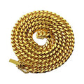 10K Yellow Gold Miami Cuban Link Chain Necklace (24") K562788