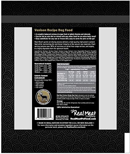 Air-Dried Venison Dog Food 2lb D945360