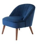 Navy Barrel Chair B226266