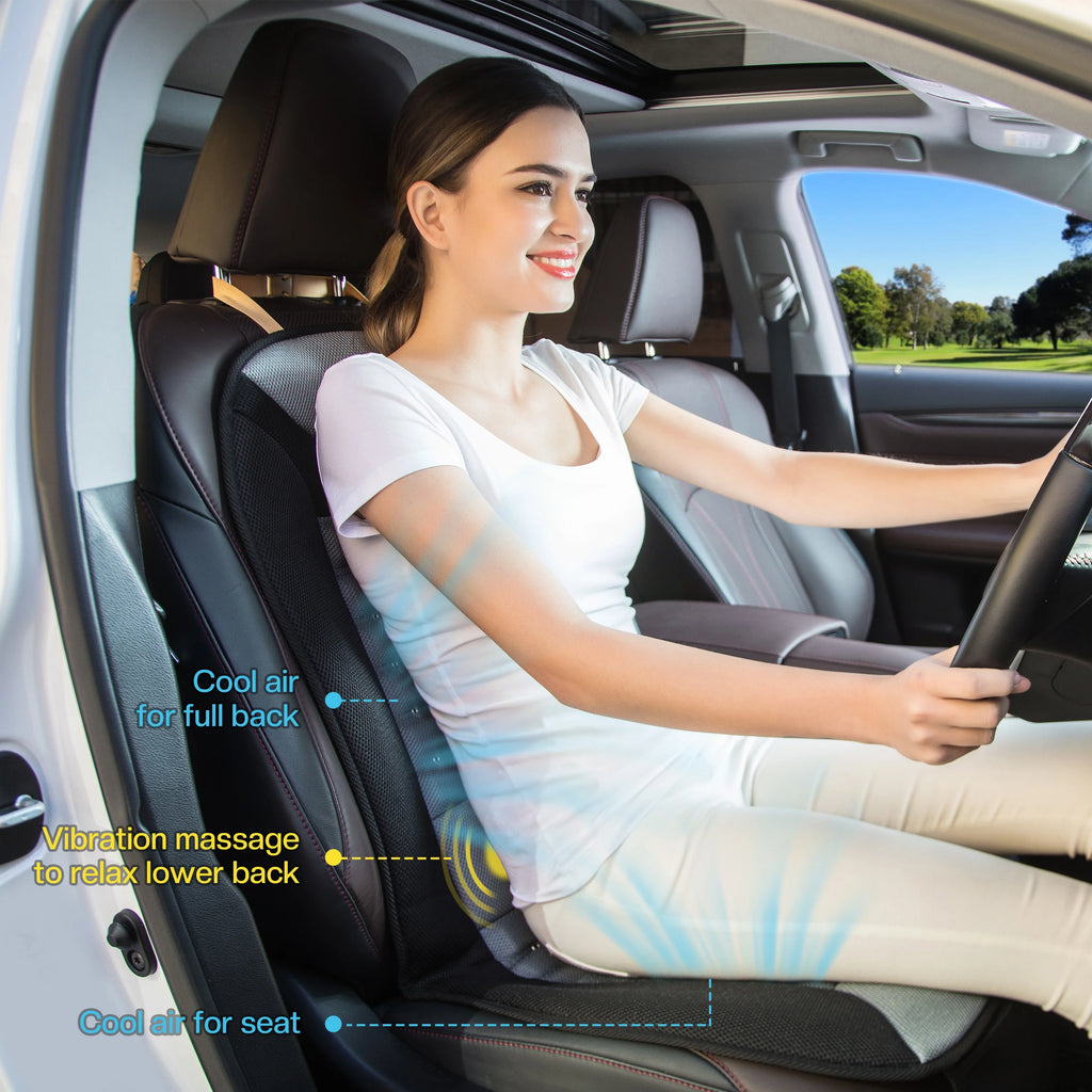 Car Seat Cushion with Back Massage N5699