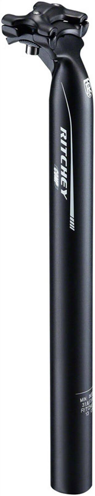 Black 31.6mm 400mm Seatpost T151