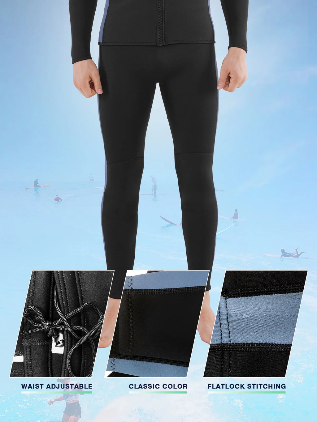 3mm Neoprene Wetsuit Pants M163