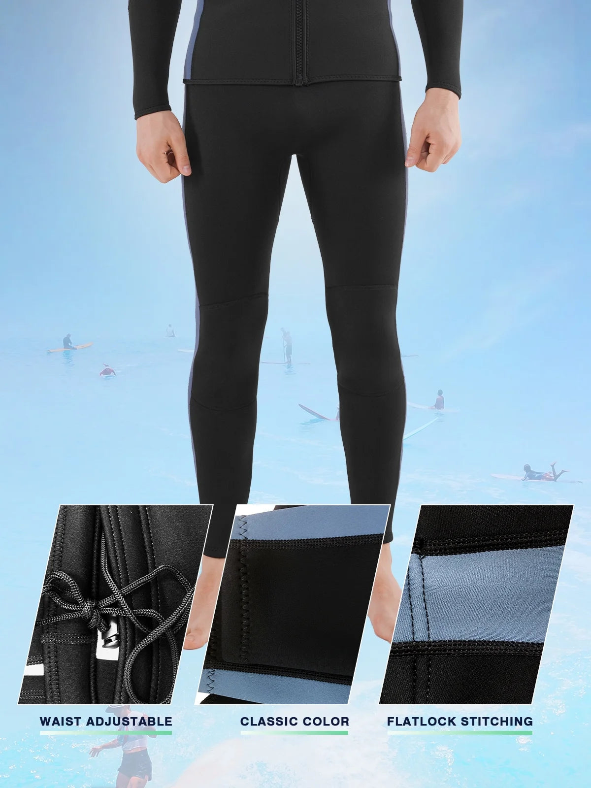 3mm Neoprene Wetsuit Pants M163