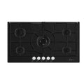 36x22 Gas Cooktop with 5 Sealed Burners and Cast Iron Grates in Black A64593