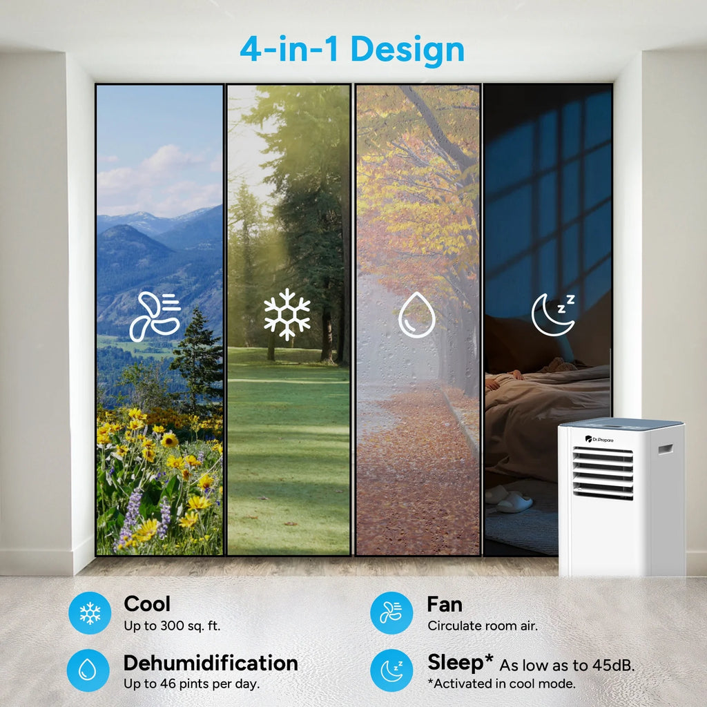 4 in 1 Portable Air Conditioner 8000 BTU I513563
