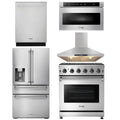 30 In. Propane Gas Range 5 Piece Kitchen Set Z894706