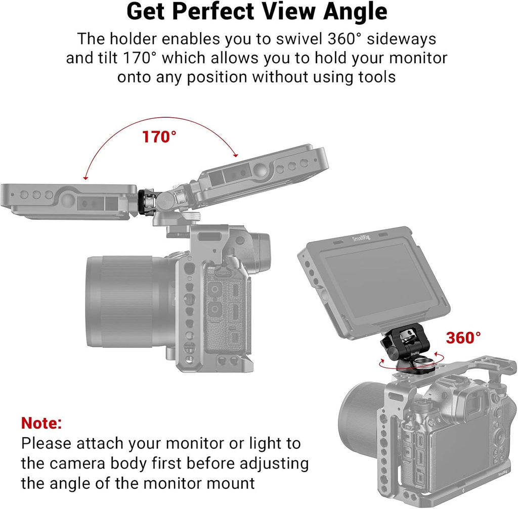 Swivel and Tilt Monitor Mount with Locating Pins Z3659