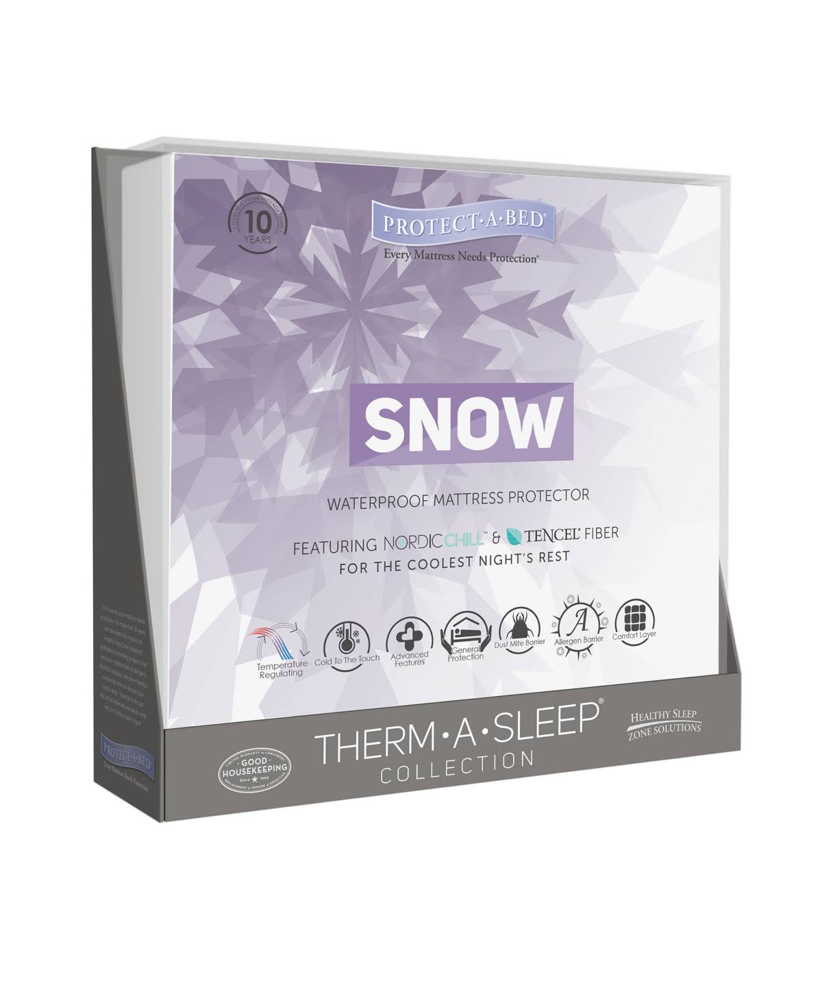 California King Snow Mattress Protector O5888