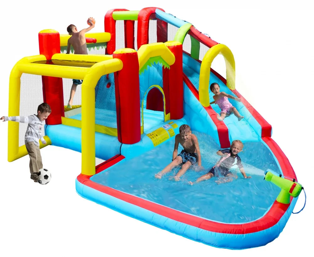 Multicolor Inflatable Water Park Bounce House V7132