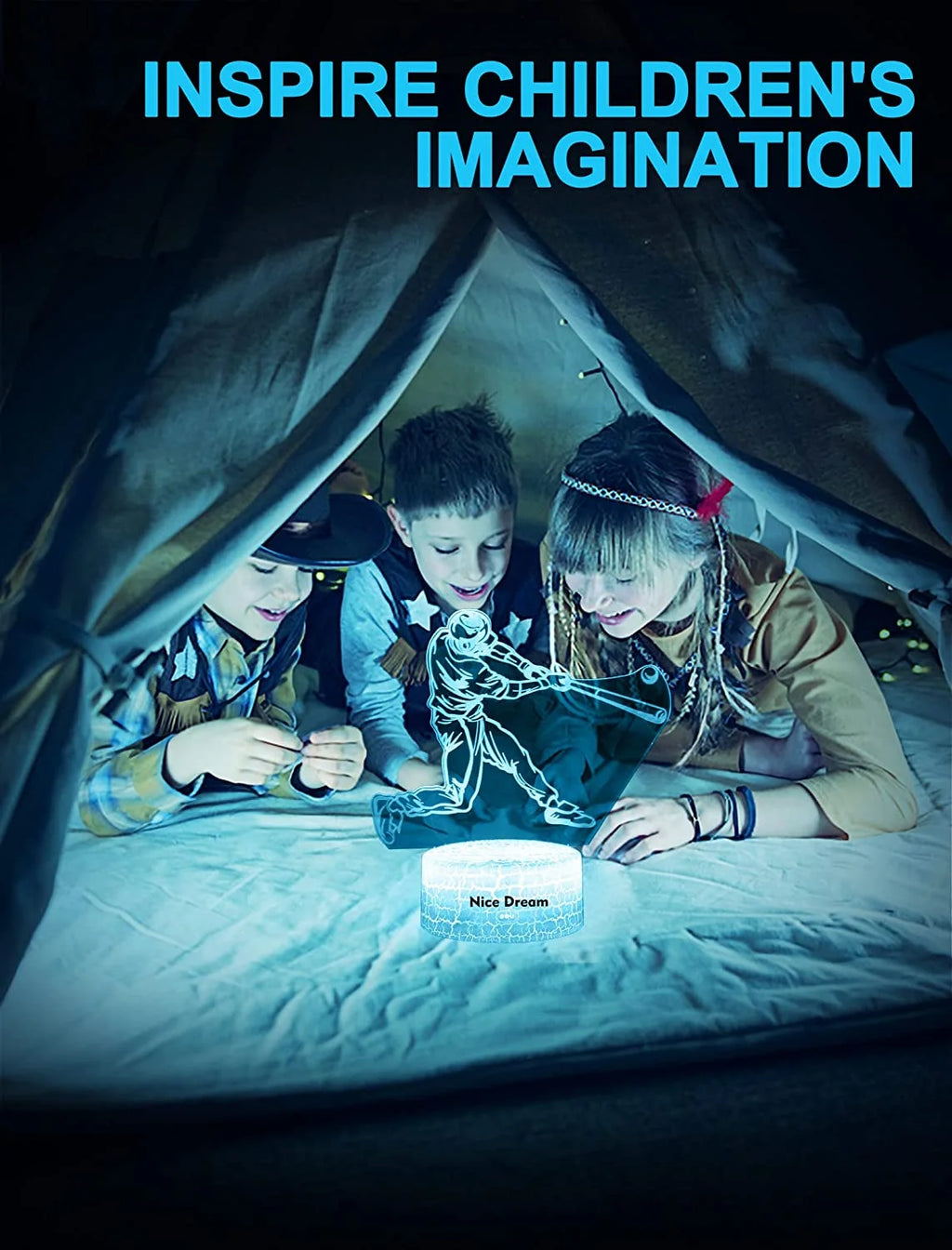 3D Illusion Acrylic LED Night Light P672057
