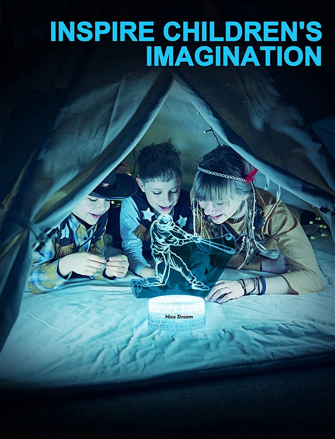 3D Illusion Acrylic LED Night Light P672057