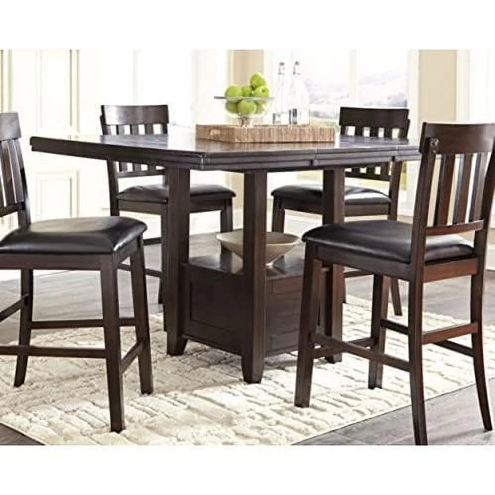 Dark Brown 36" Counter Height Dining Extension Table W978