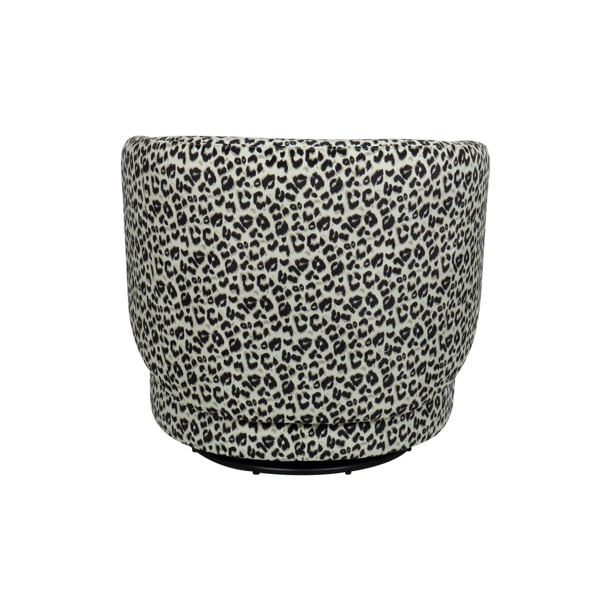 Leopard Swivel Barrel Chair S593207