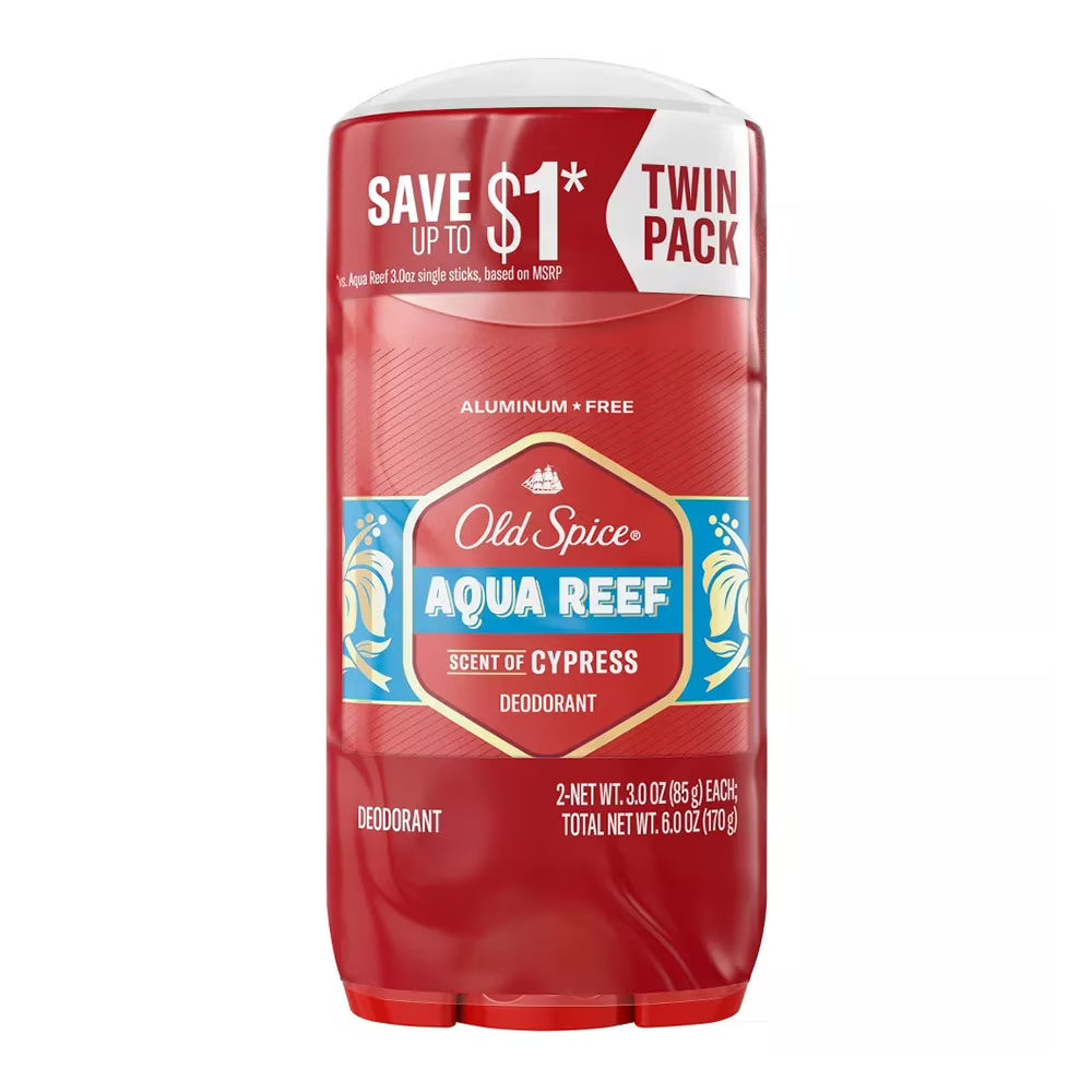 Aqua Reef Deodorant Twin Pack, 6 Oz S63377