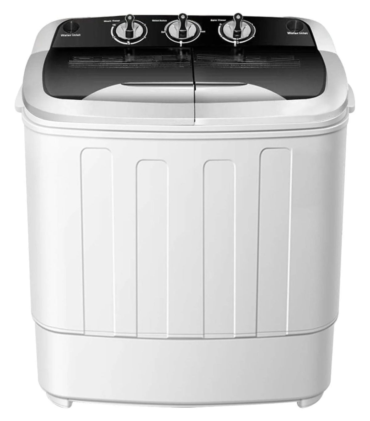 Compact Mini Washer Machine with 8 lbs Washing and 5 lbs Spin Dryer W330