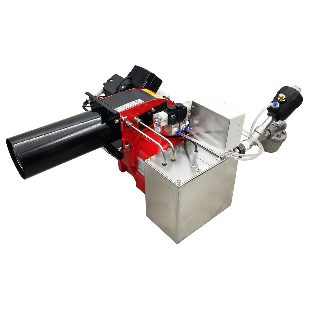 Waste Oil Heater Furnace Air Atomizing Heavy Oil Burner 220V A943