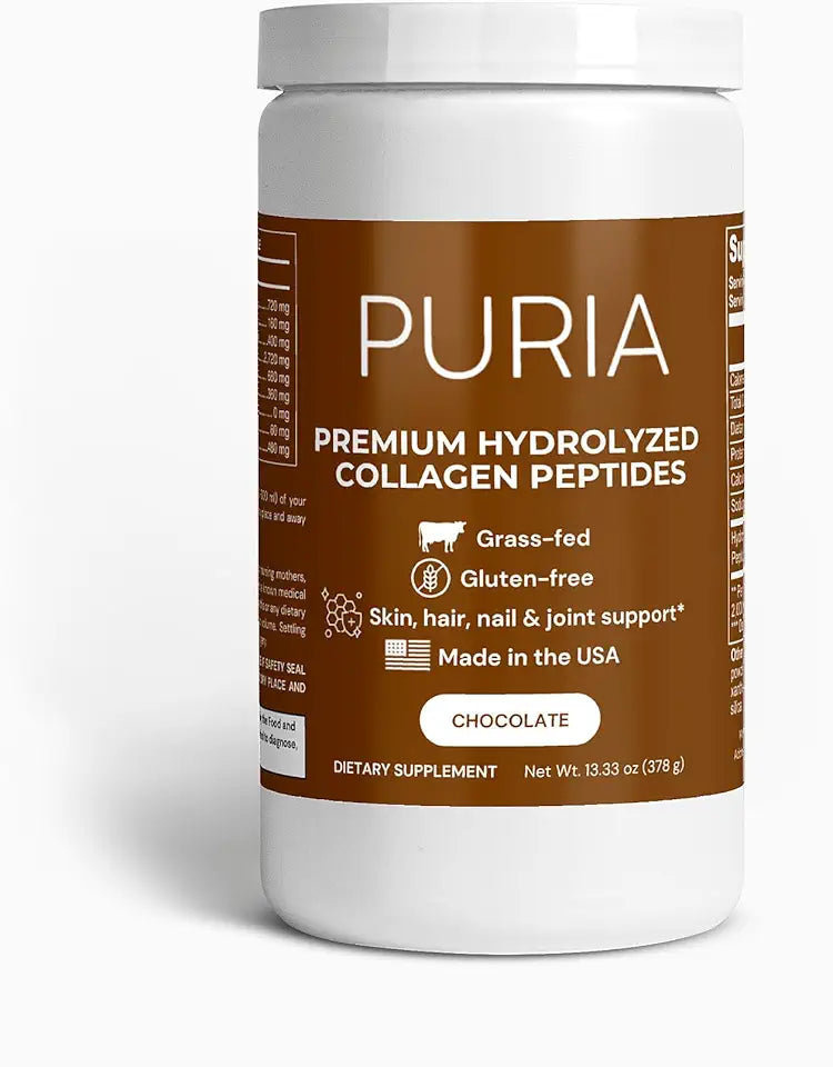 Chocolate Hydrolyzed Collagen Peptides Powder Type I & III U952