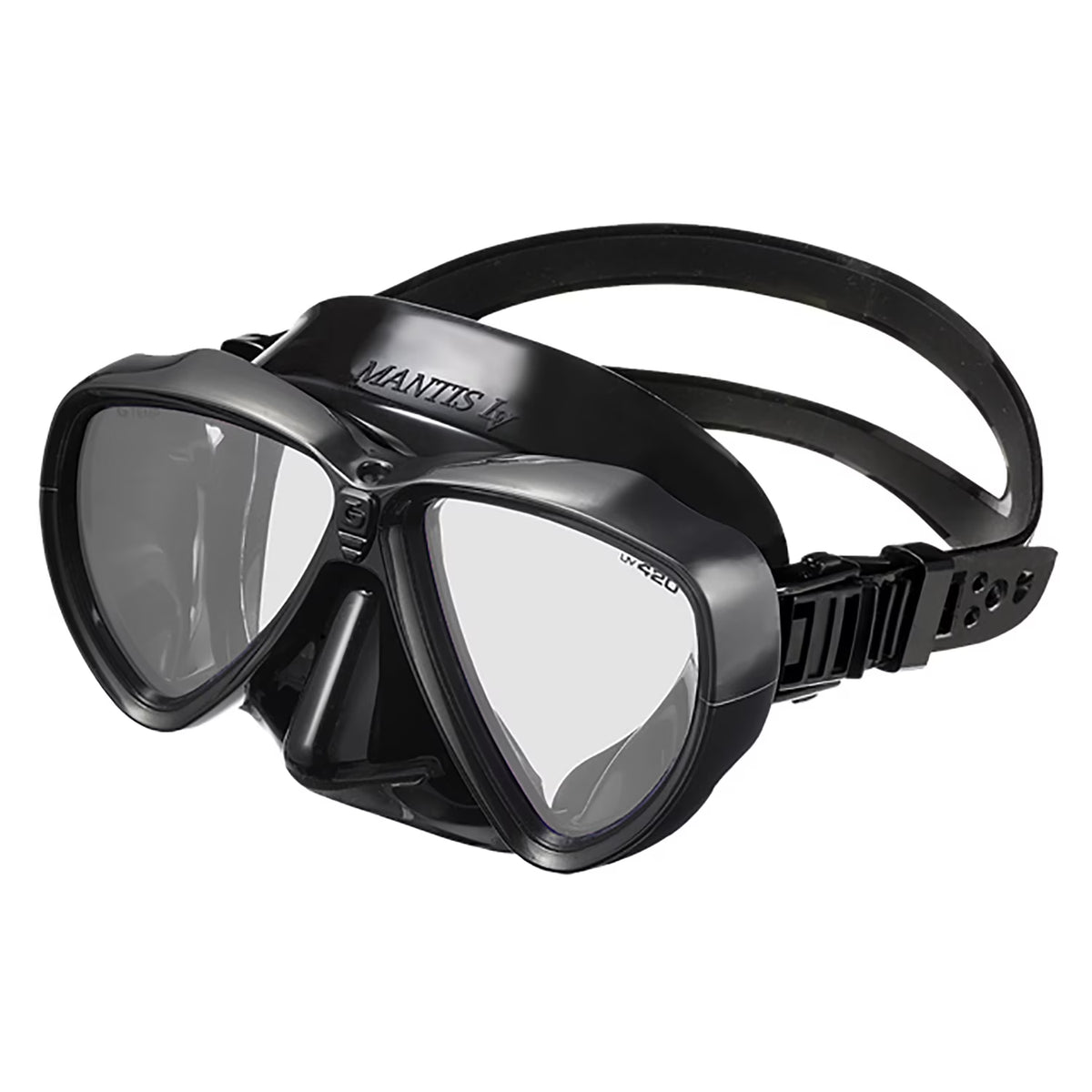 Black/Black Chrome Dive Mask M90611