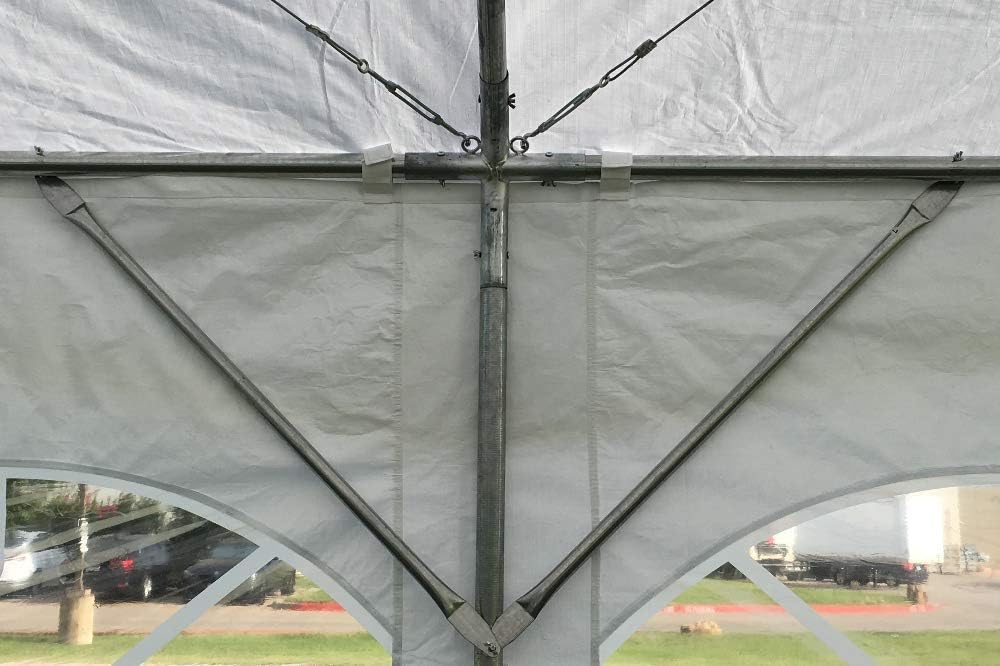 40'x20' PE Marquee Tent Gazebo Shelter with Storage Bags G985032