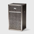 Silver Metal Accent Cabinet N34774