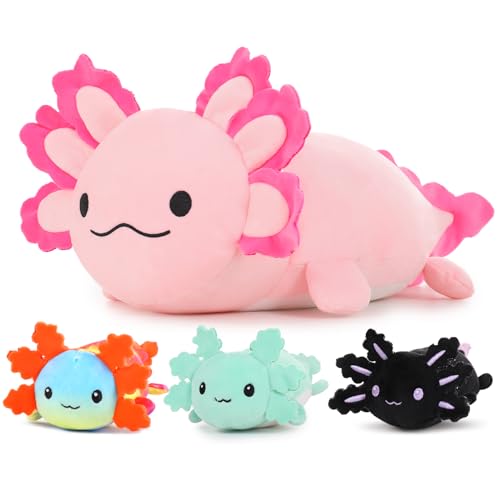 5Pcs Shark Stuffed Animals Set with 4 Small Sea Animal Plush Toys X232