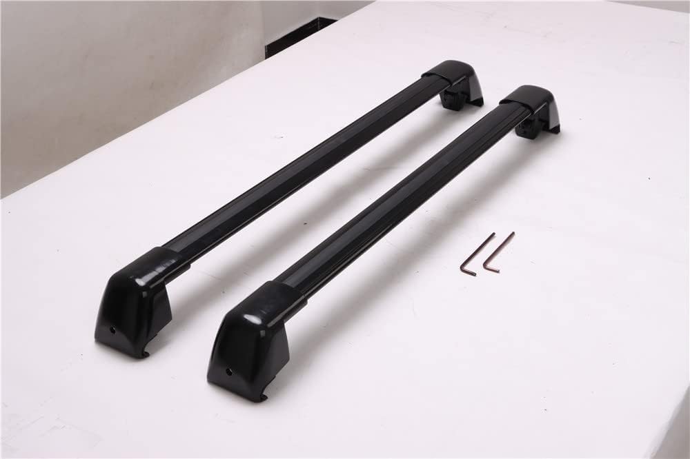 Black Aluminum Roof Rack Cross Bars R788745