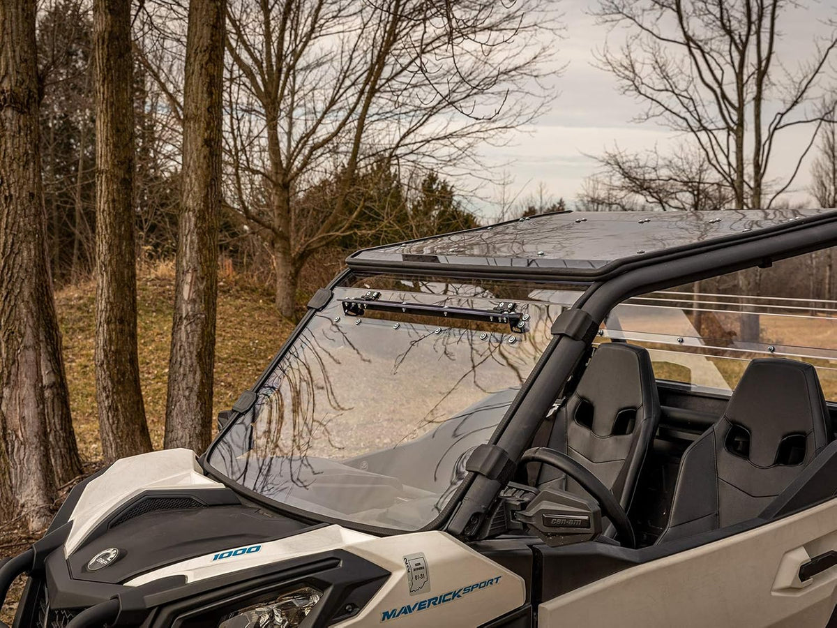 Vented Full Windshield, 1/4 Thick Polycarbonate Y92338
