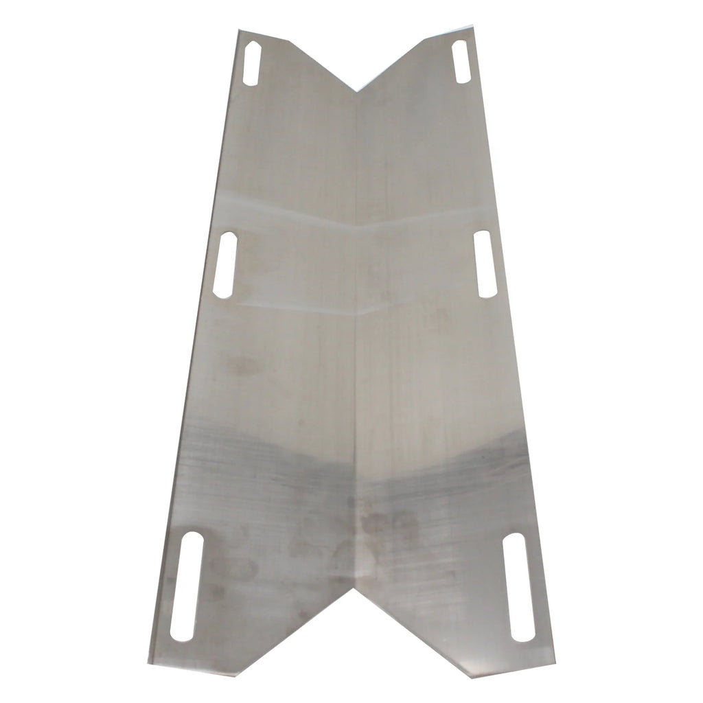 3-Pack BBQ Gas Grill Tube Burner & Heat Shield Plate Replacement Parts B5739