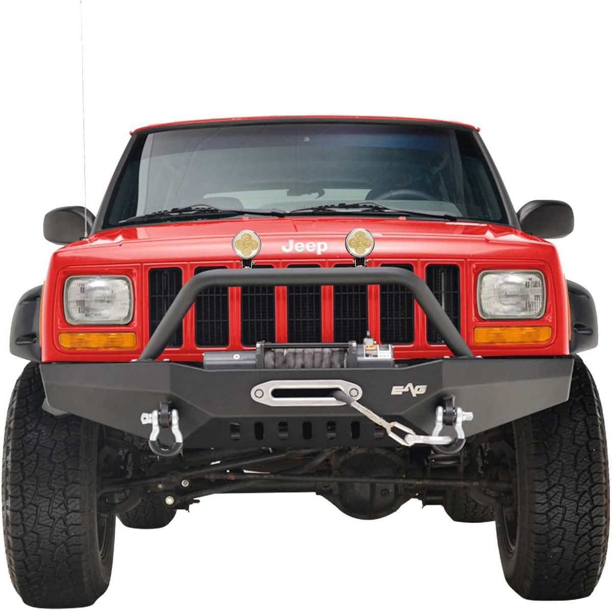 Front Bumper with Winch Plate for Cherokee XJ E6043