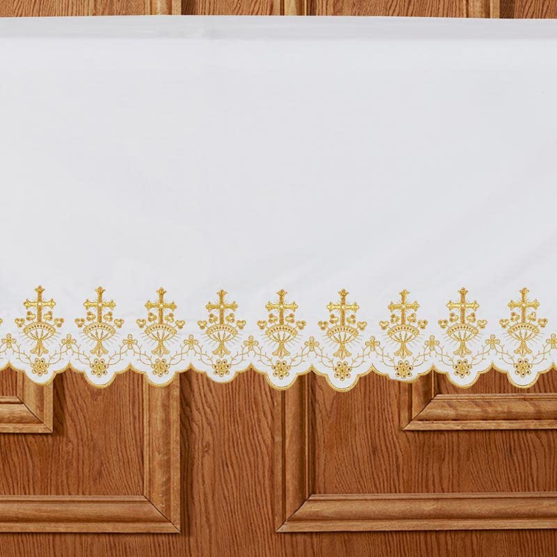 Ornate Cross Altar Frontal (Gold) Y79472