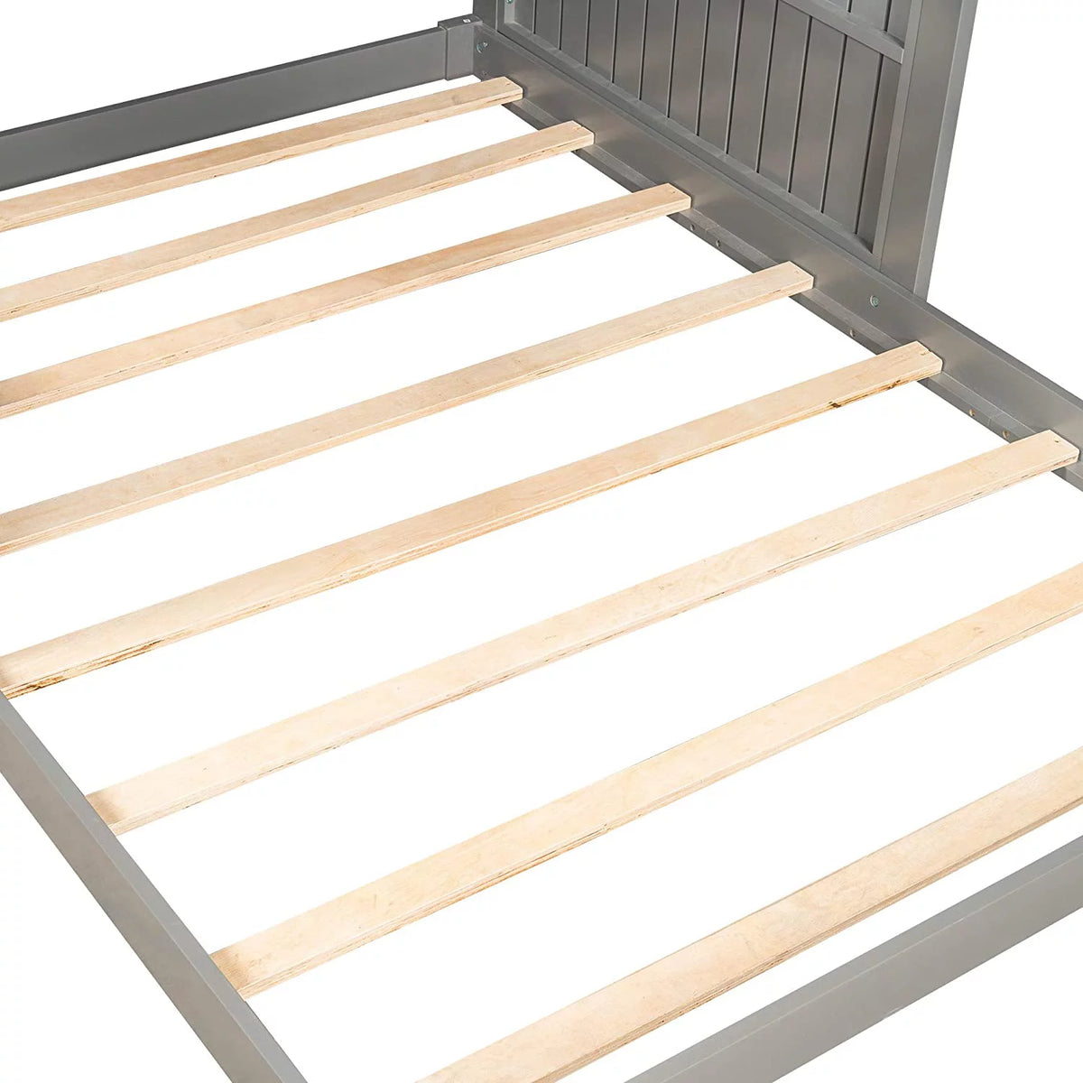 Pine Wood Twin-over-full Bunk Bed F1588