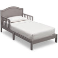 Grey Toddler Bed with Attached Bed Rails S6810