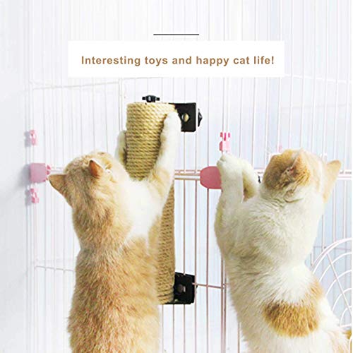 Cat Scratching Post Cage Mounted Sisal S138