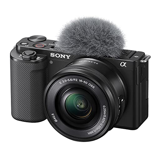 Black Mirrorless Interchangeable Lens Camera with 16-50mm Lens D5920